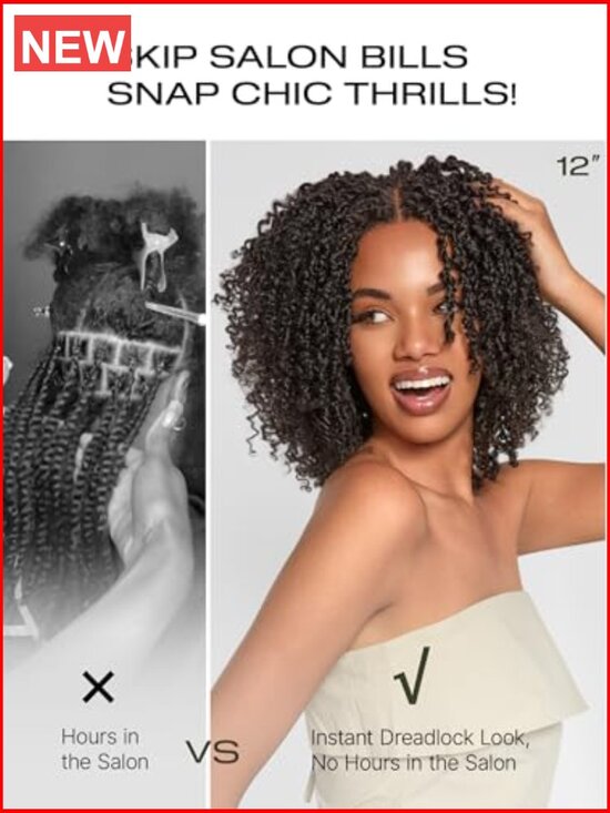 Synthetic 11X4 HD Lace Frontal Wig 200% Density Micro Twist Curly Fluffy main image 4